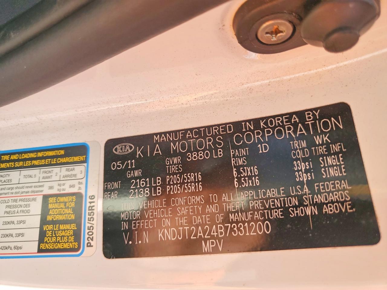 2011 KIA SOUL + photo 13