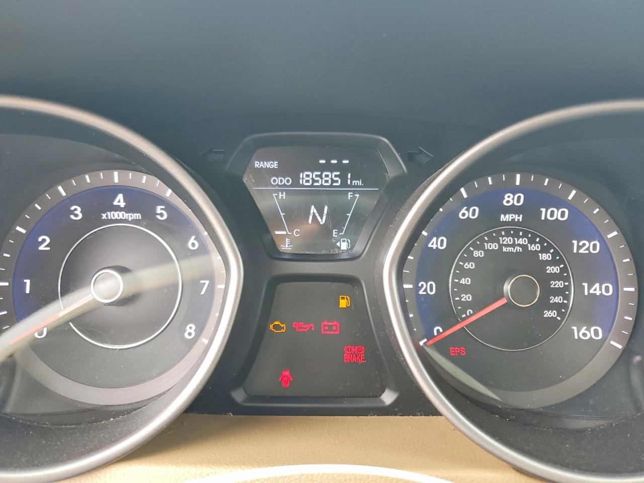 2013 HYUNDAI ELANTRA GLS photo 9