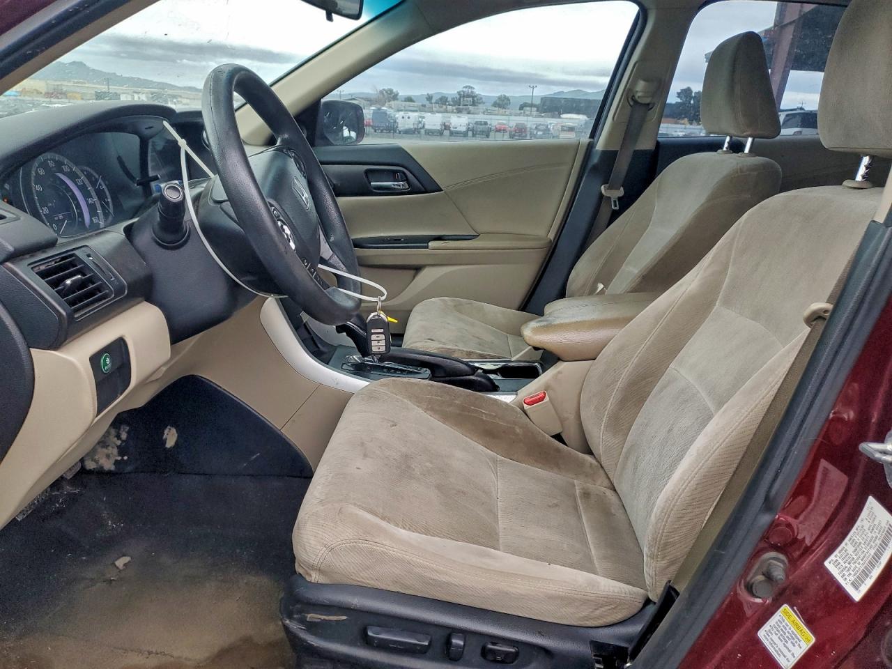 2013 HONDA ACCORD EX photo 7