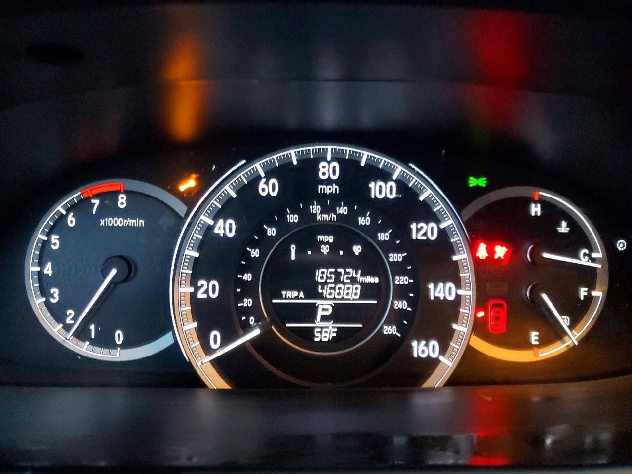 2016 HONDA ACCORD EX photo 9