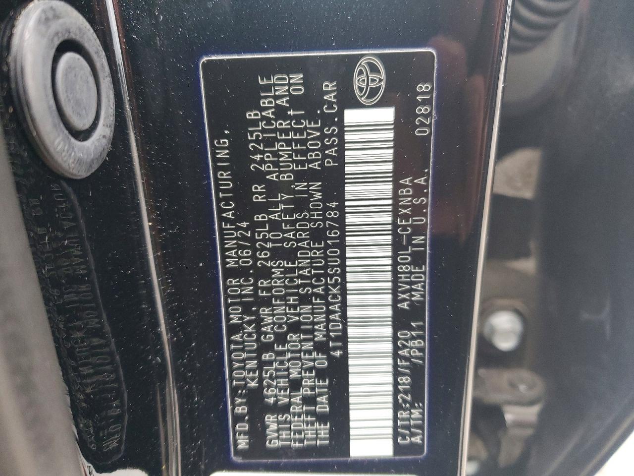2025 TOYOTA CAMRY XSE photo 12