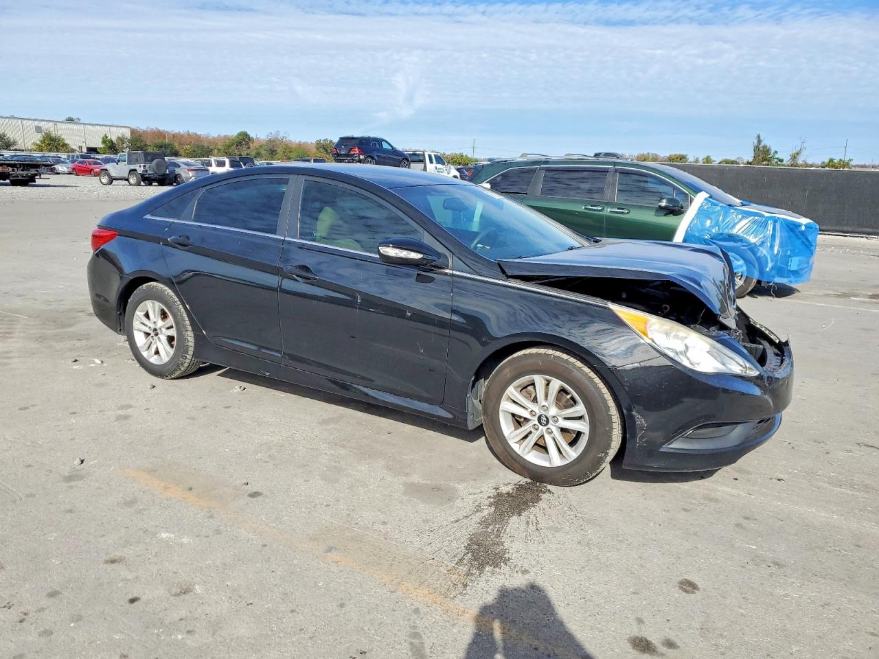 2014 HYUNDAI SONATA GLS photo 4