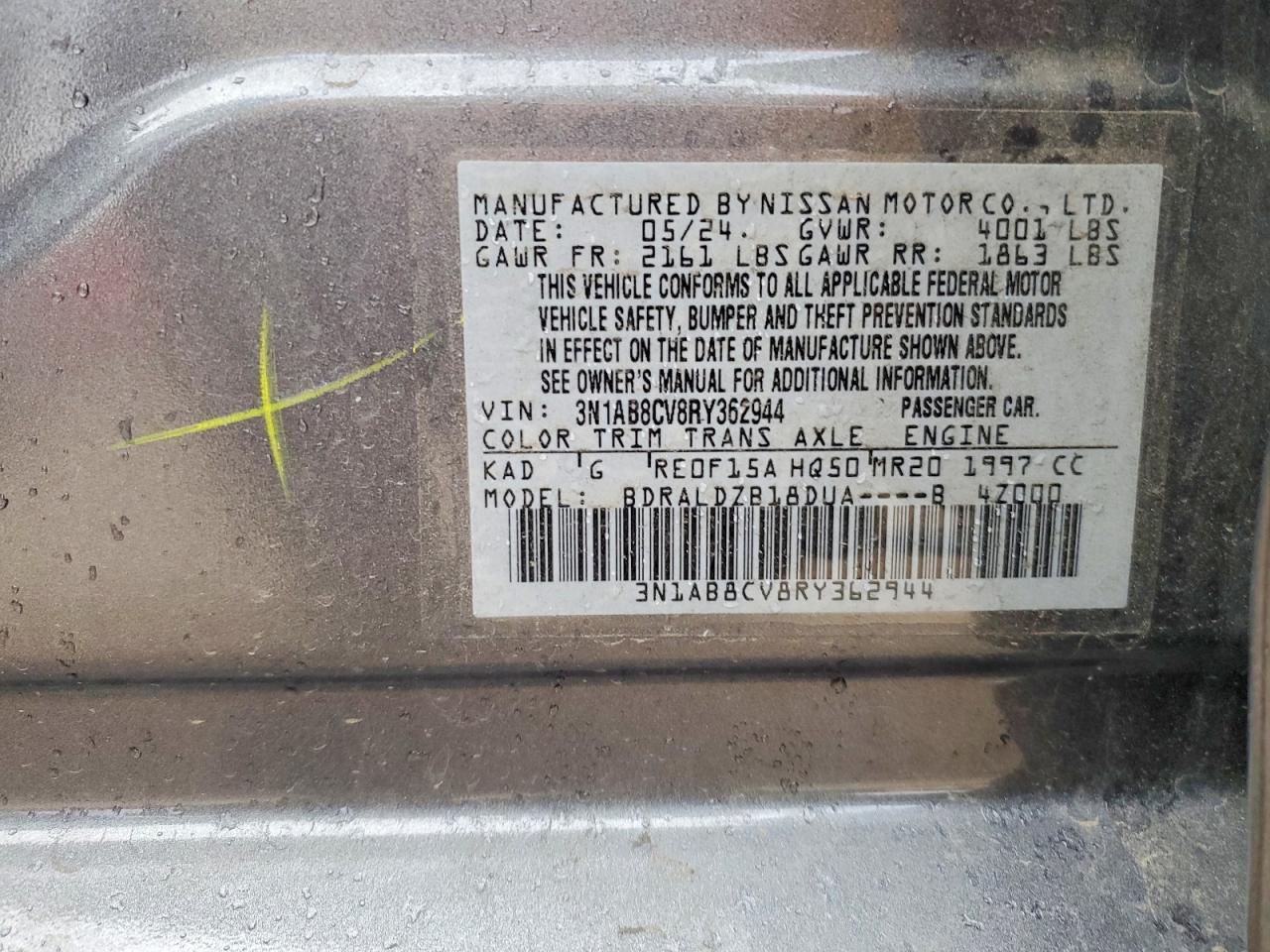 2024 NISSAN SENTRA SV photo 12