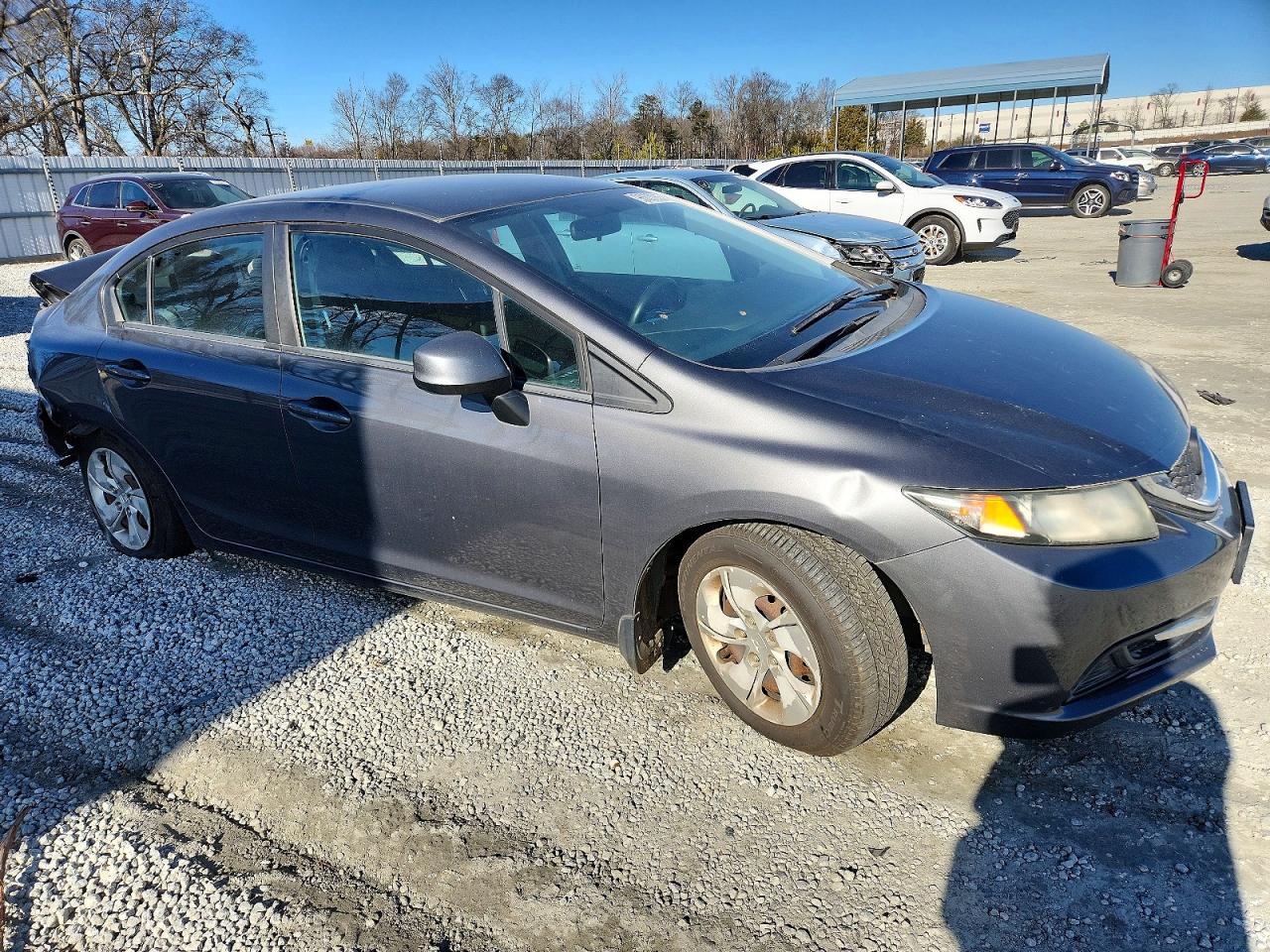 2013 HONDA CIVIC LX photo 4
