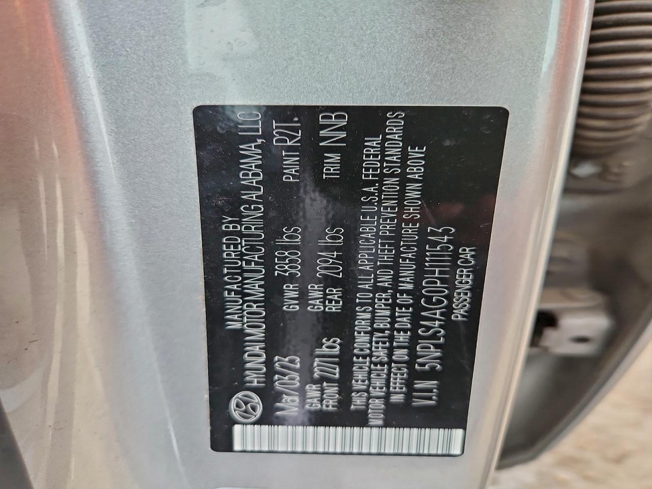 2023 HYUNDAI ELANTRA SEL photo 12