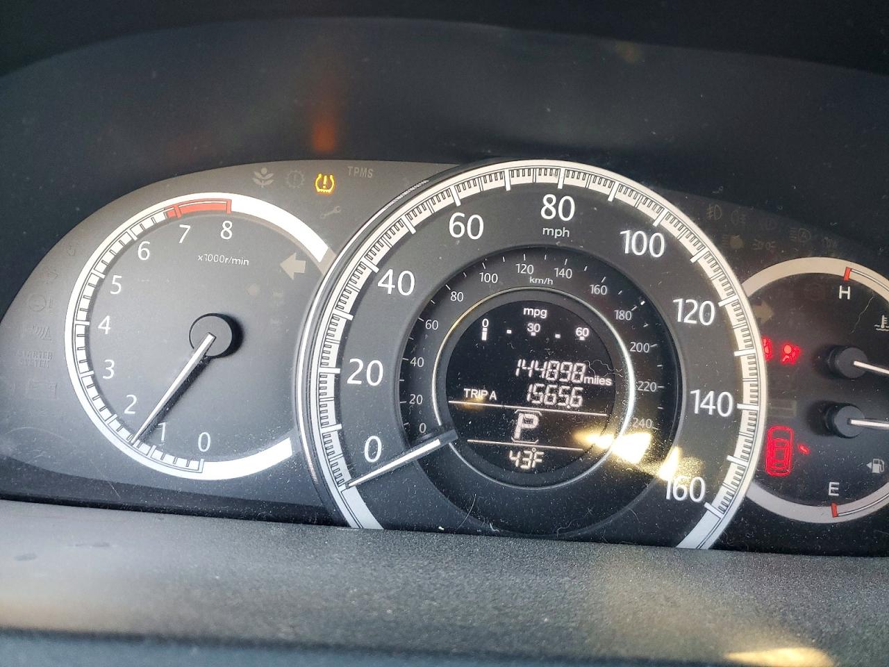 2015 HONDA ACCORD LX photo 9