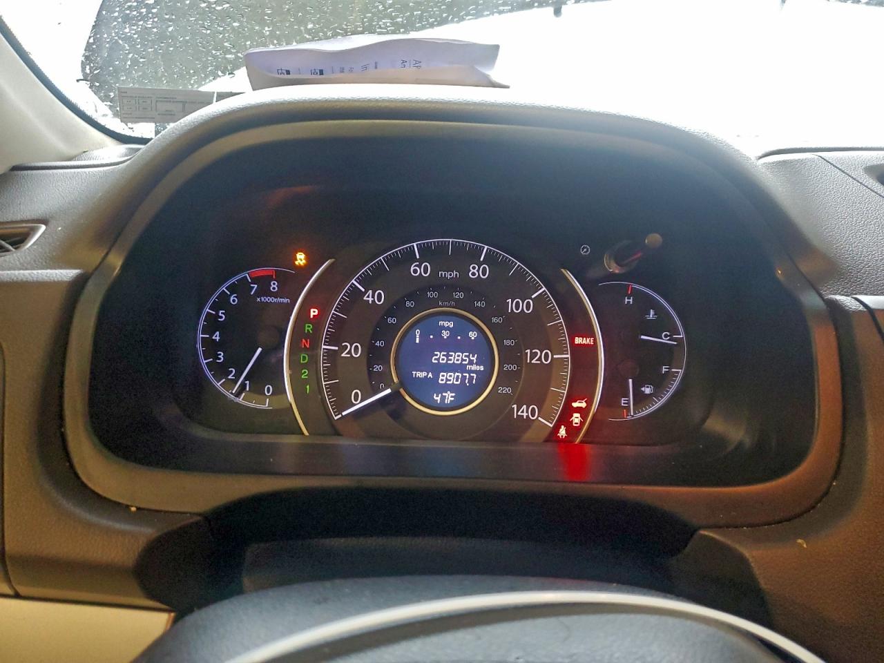 2012 HONDA CR-V EX photo 9