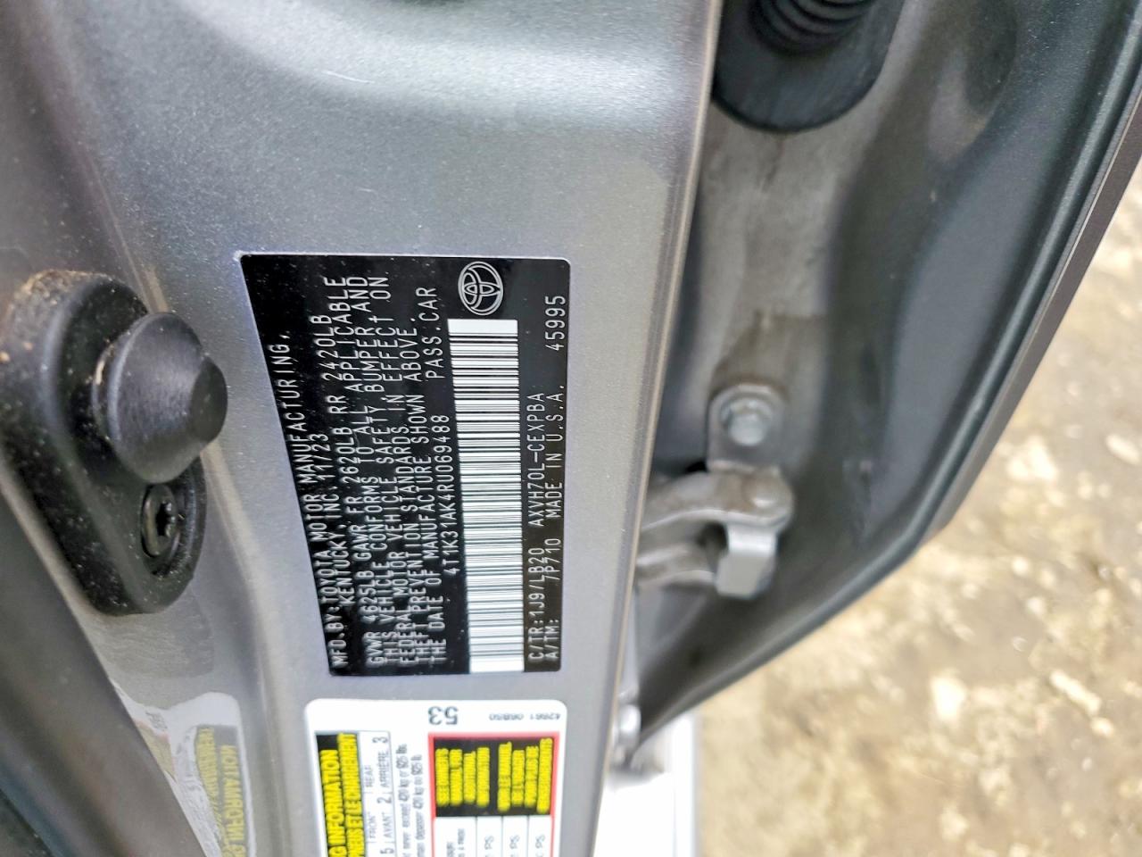 2024 TOYOTA CAMRY XSE photo 12