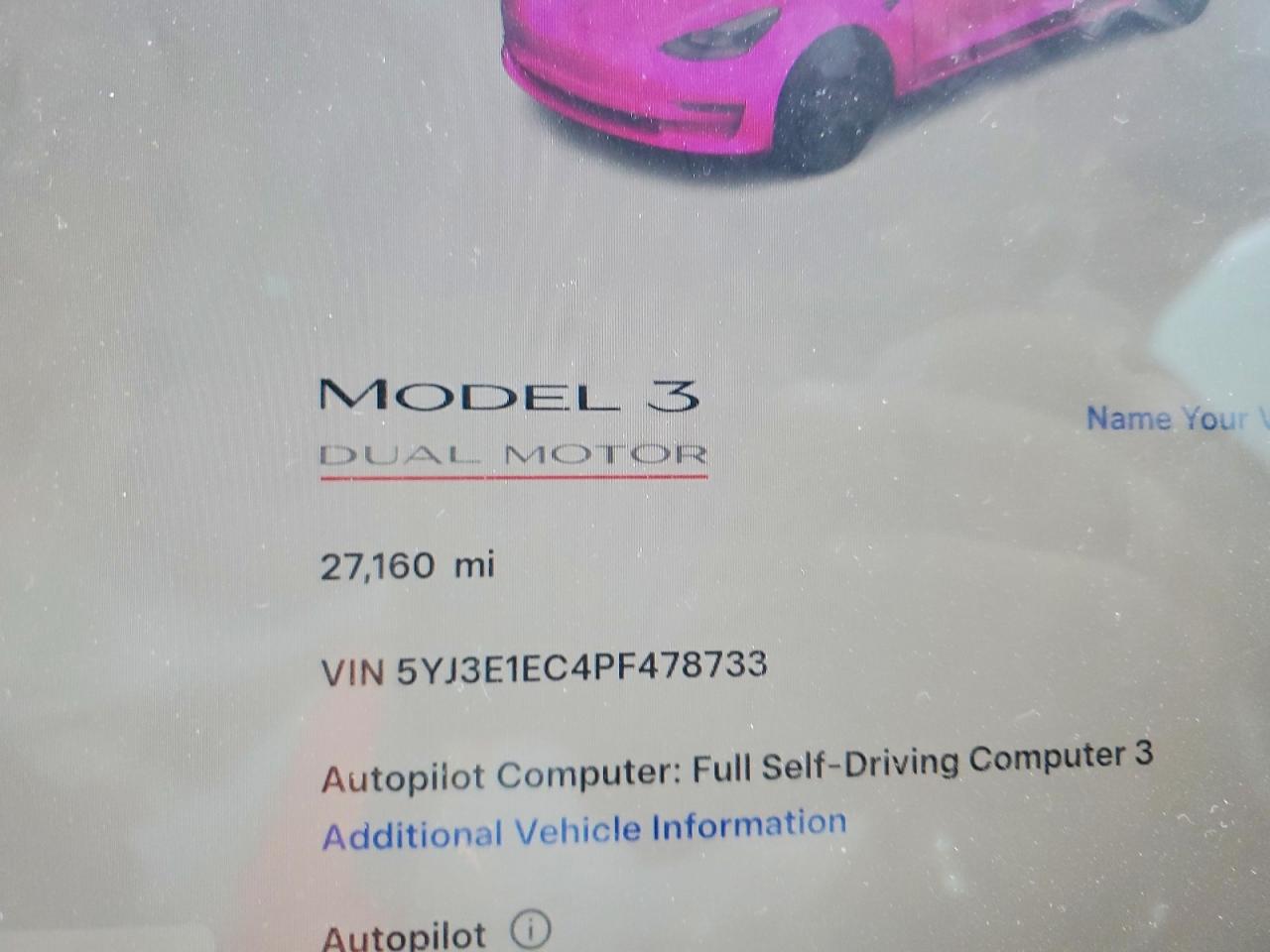 2023 TESLA MODEL 3 photo 9