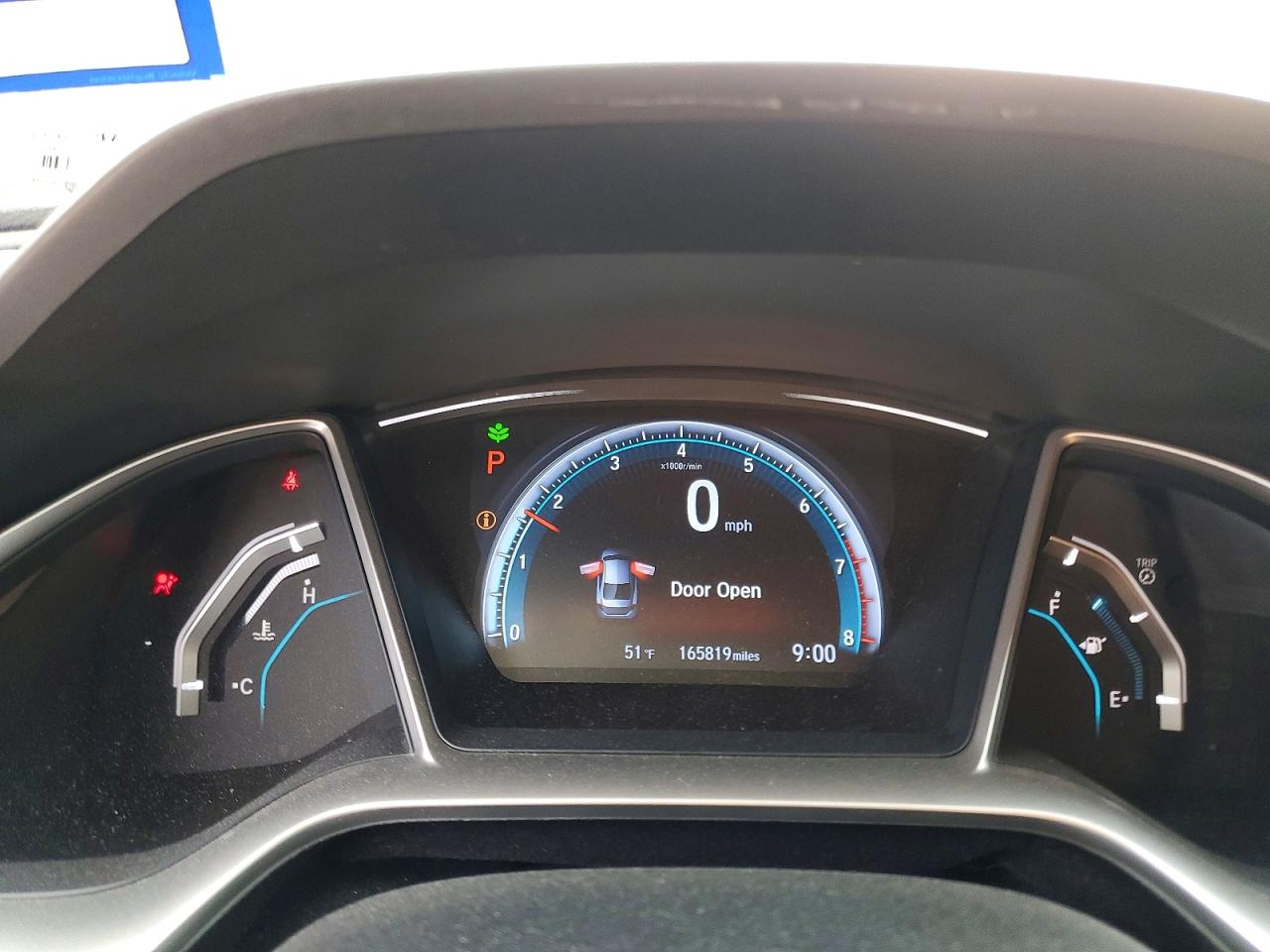 2016 HONDA CIVIC EX photo 9