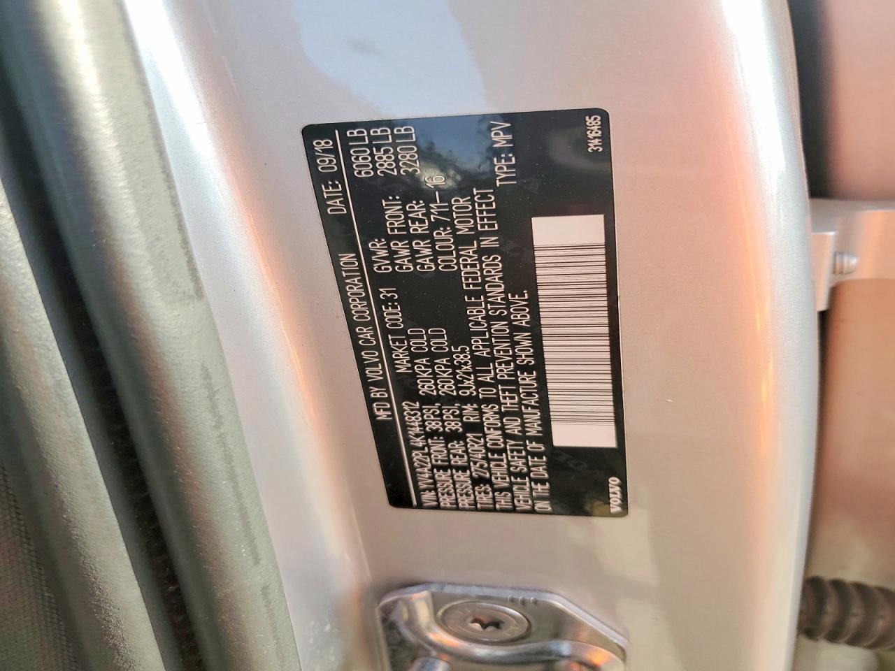 2019 VOLVO XC90 T6 INSCRIPTION photo 14