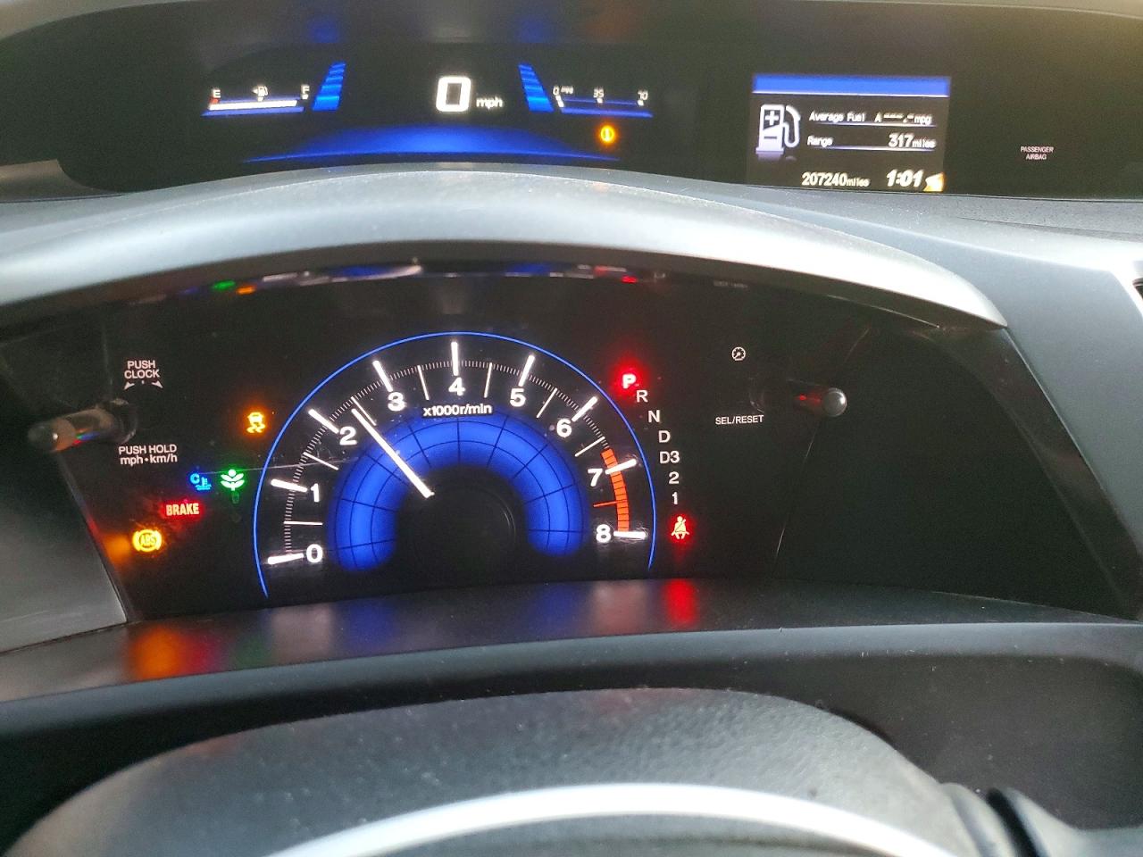 2012 HONDA CIVIC LX photo 9