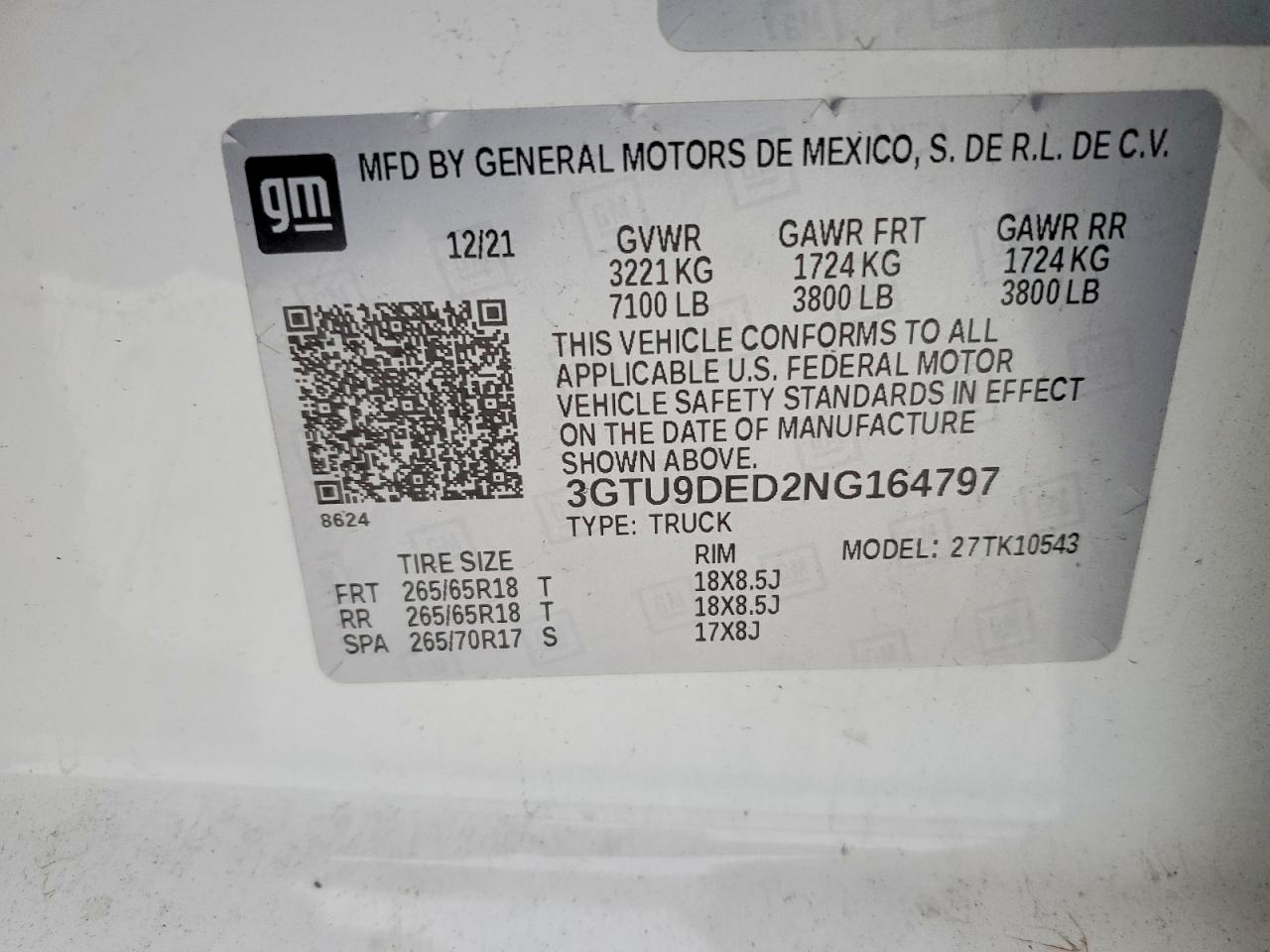 2022 GMC SIERRA LIMITED K1500 SLT photo 12