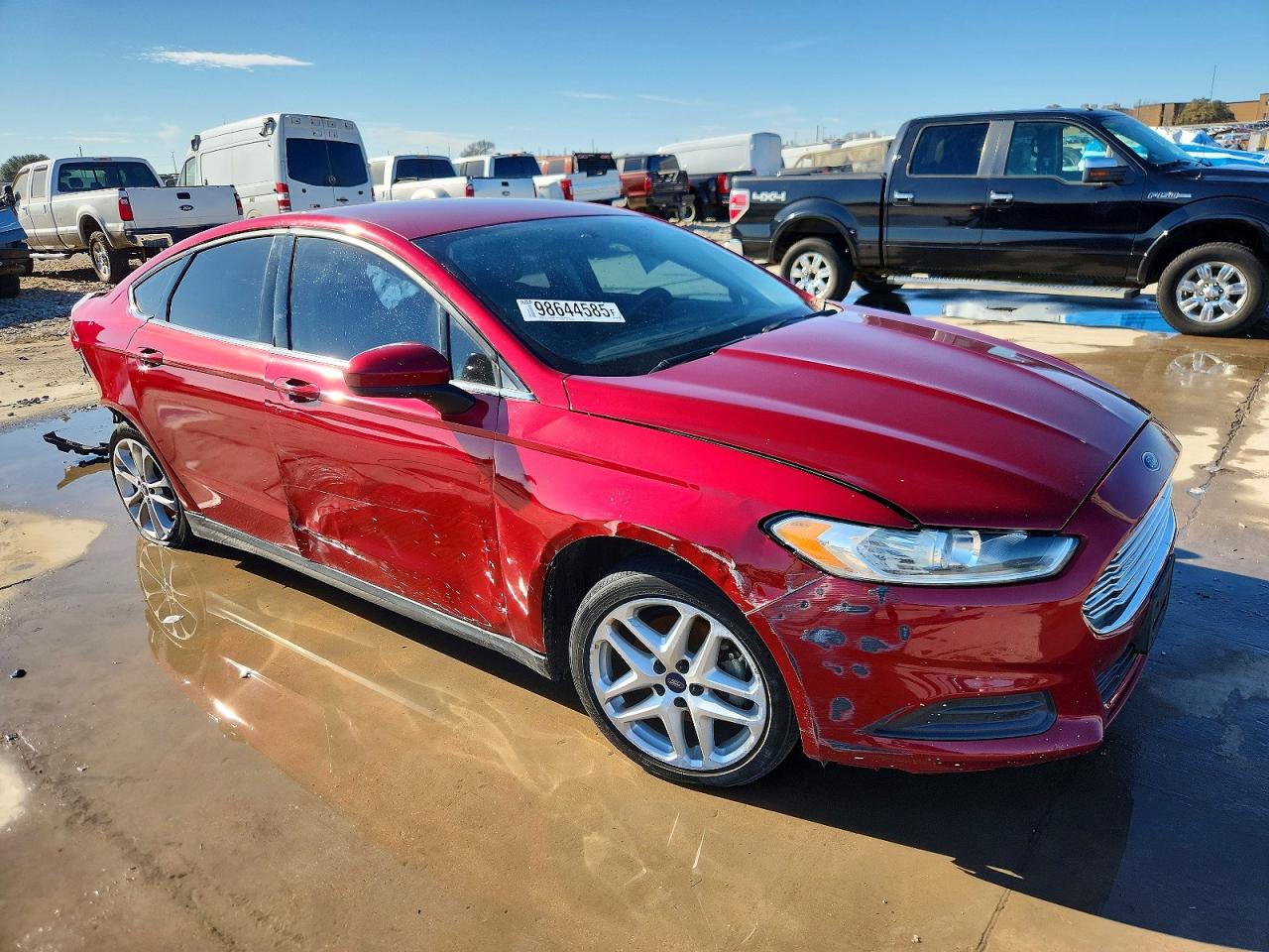 2016 FORD FUSION S photo 4