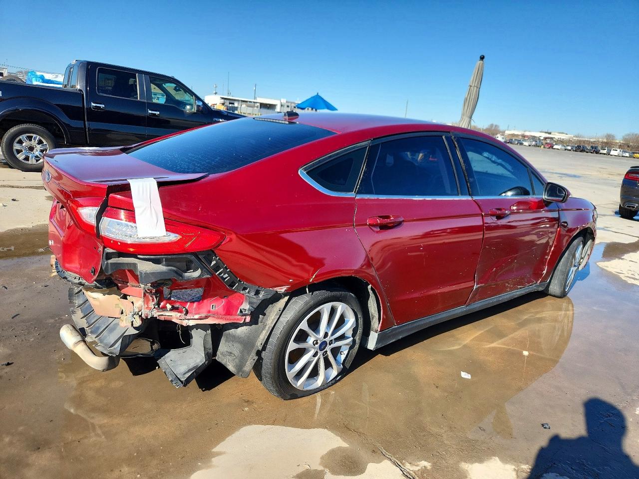 2016 FORD FUSION S photo 3