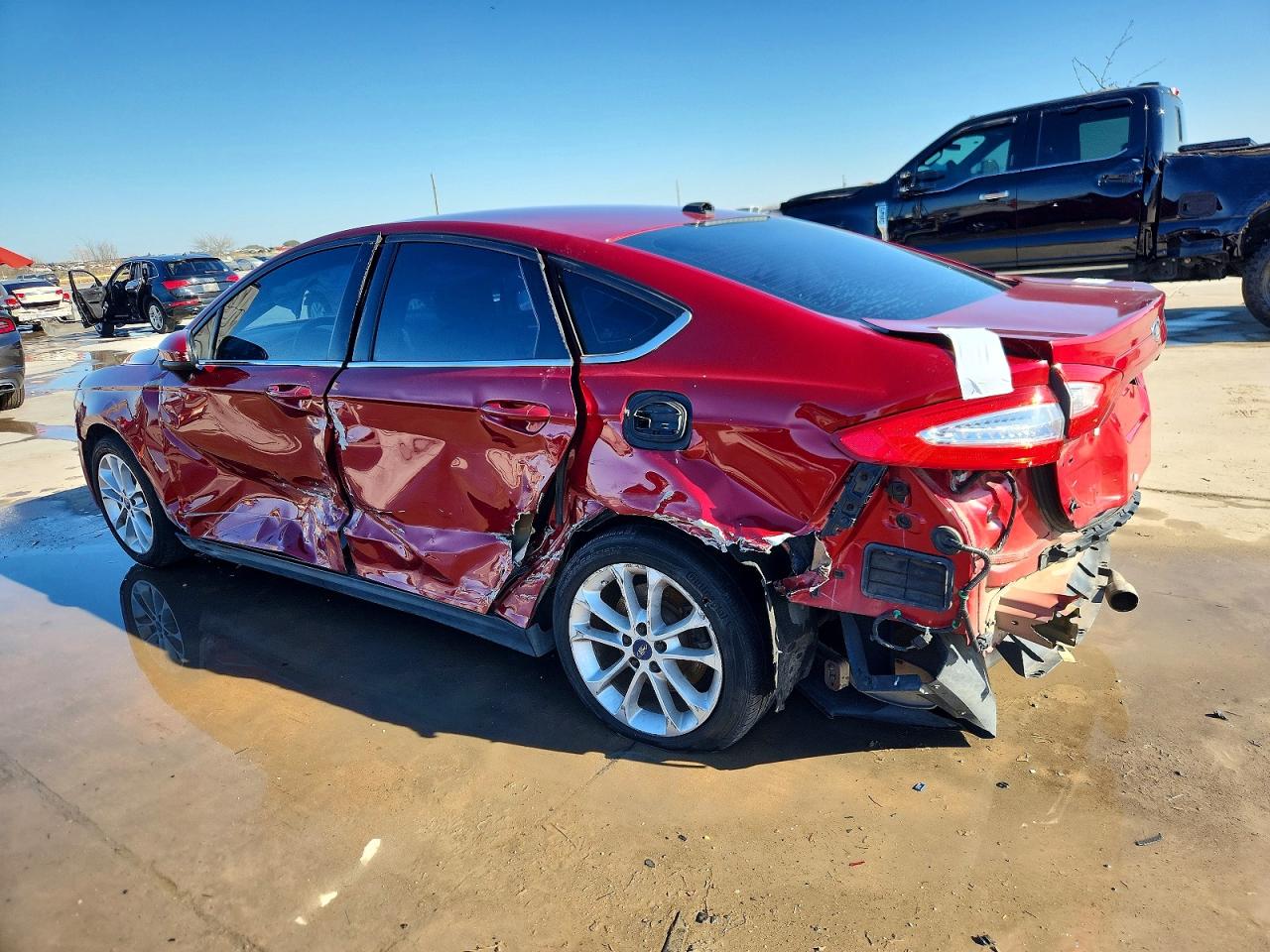 2016 FORD FUSION S photo 2