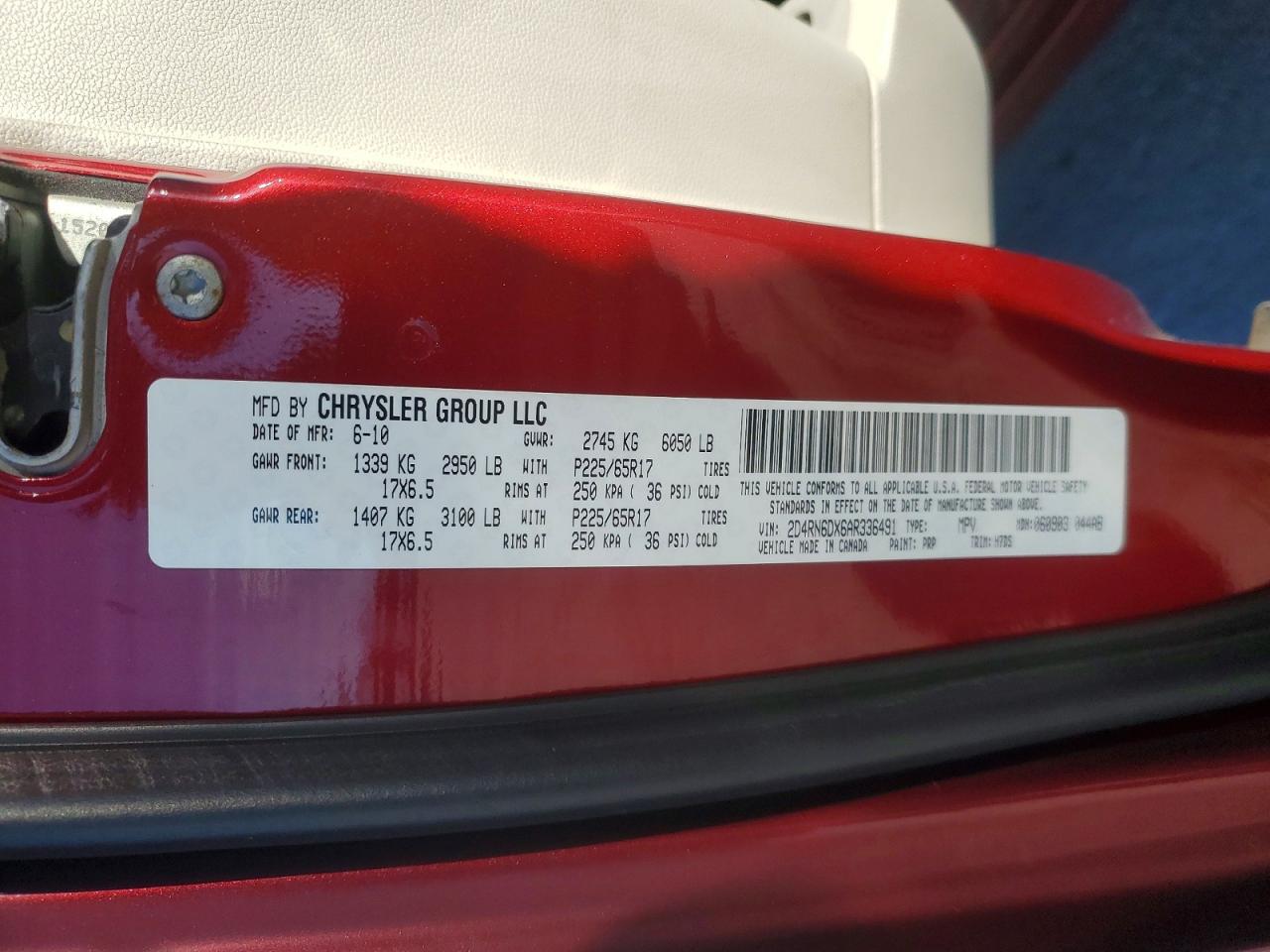 2010 DODGE GRAND CARAVAN CREW photo 14