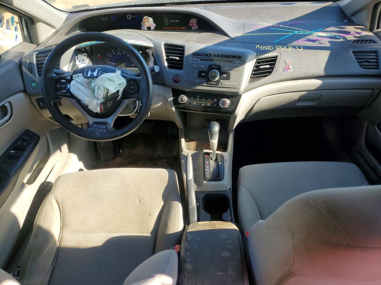 2012 HONDA CIVIC LX photo 8