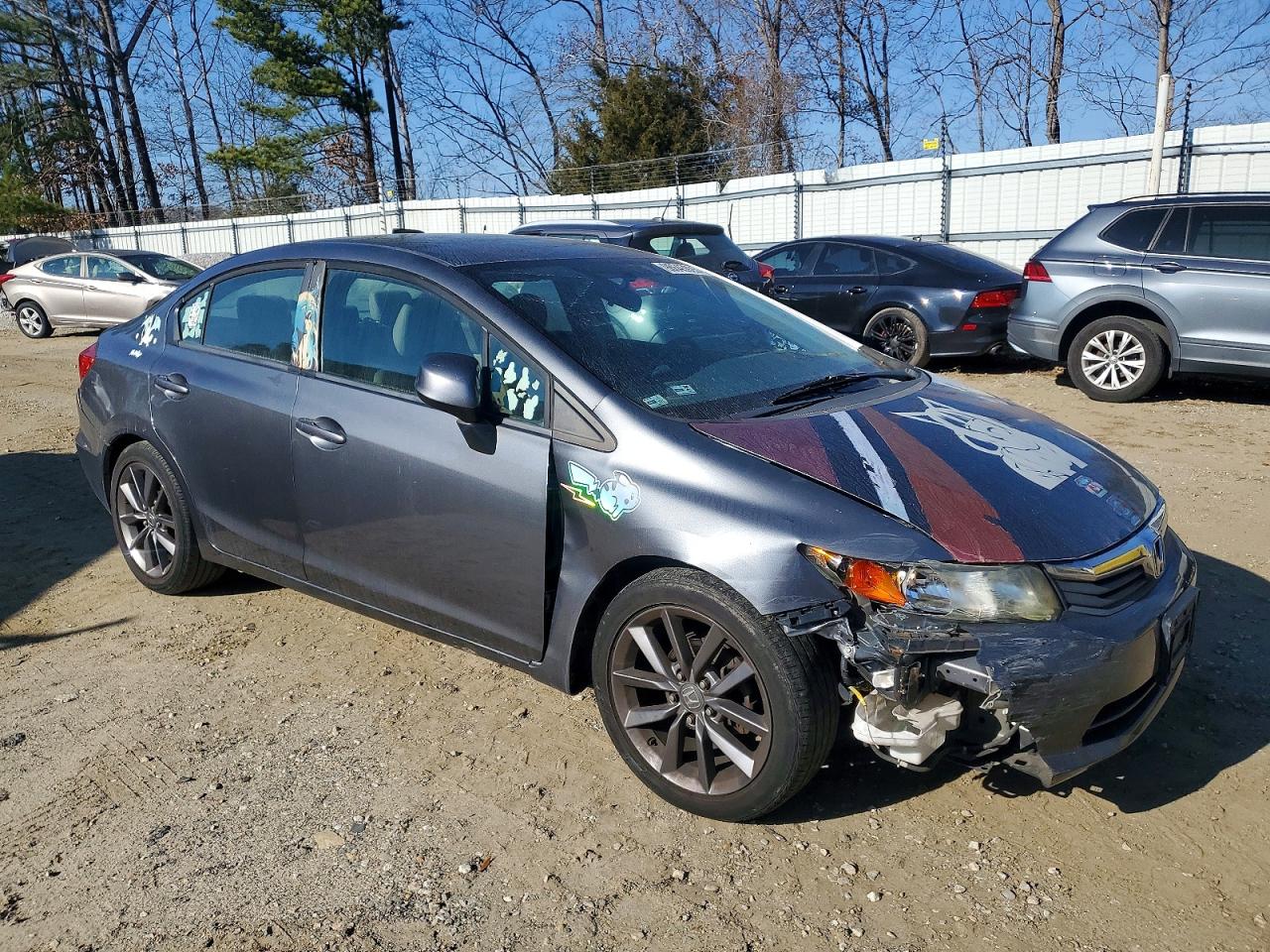 2012 HONDA CIVIC LX photo 4