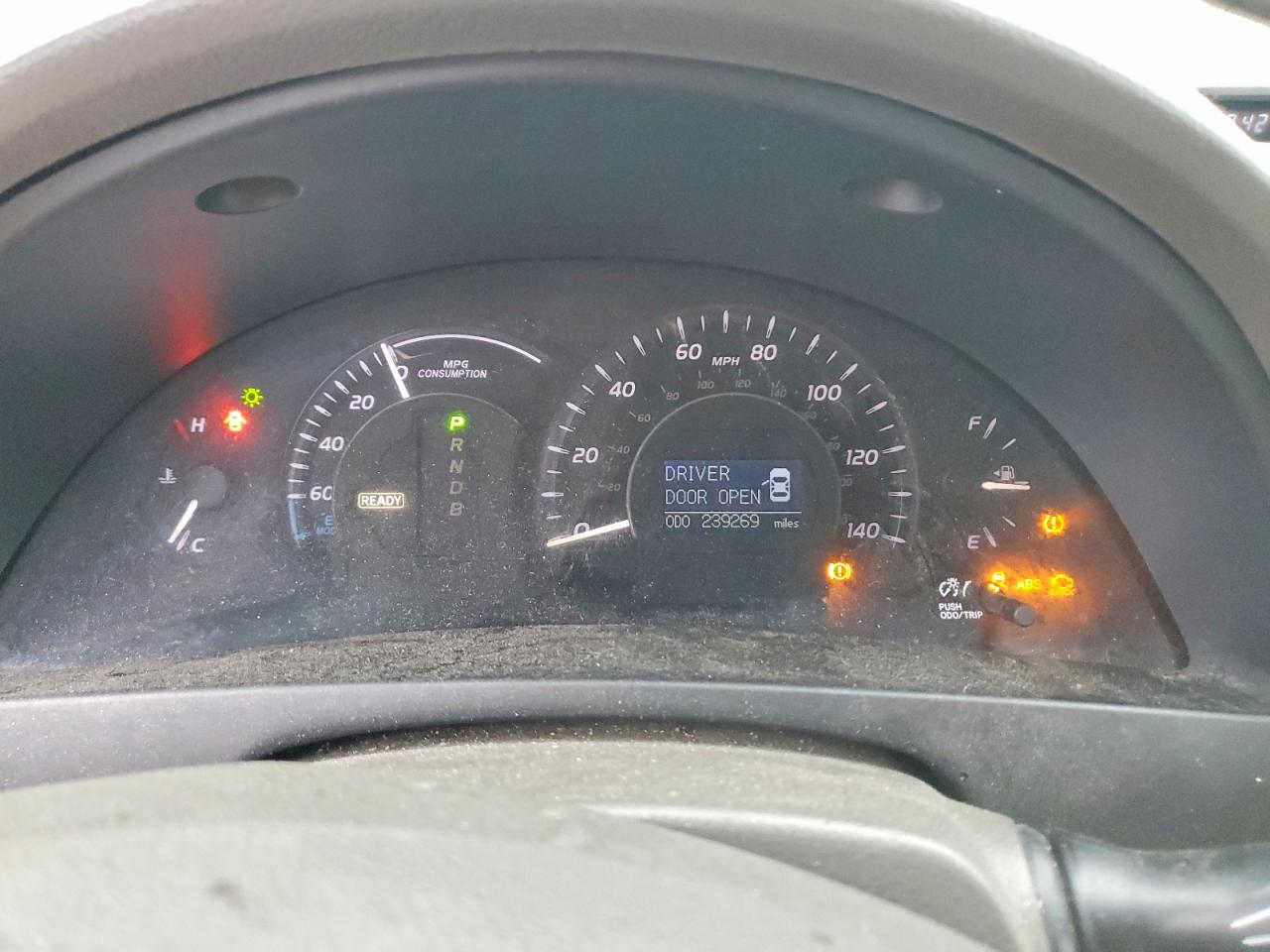 2008 TOYOTA CAMRY HYBRID photo 9