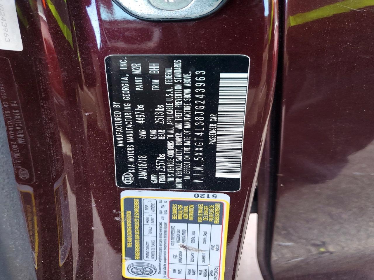 2018 KIA OPTIMA LX photo 13
