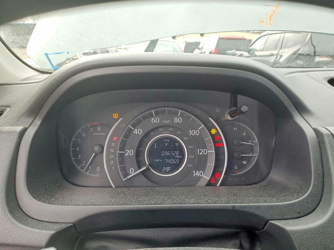 2012 HONDA CR-V LX photo 9