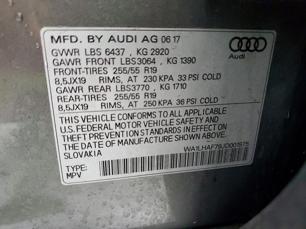 2018 AUDI Q7 PREMIUM PLUS photo 14