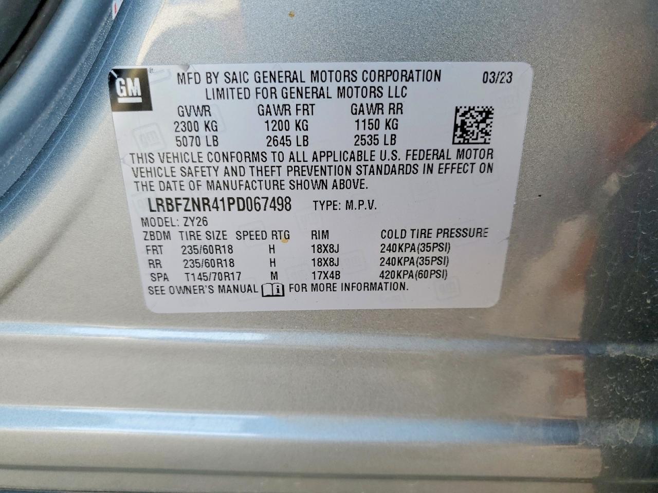 2023 BUICK ENVISION ESSENCE photo 13