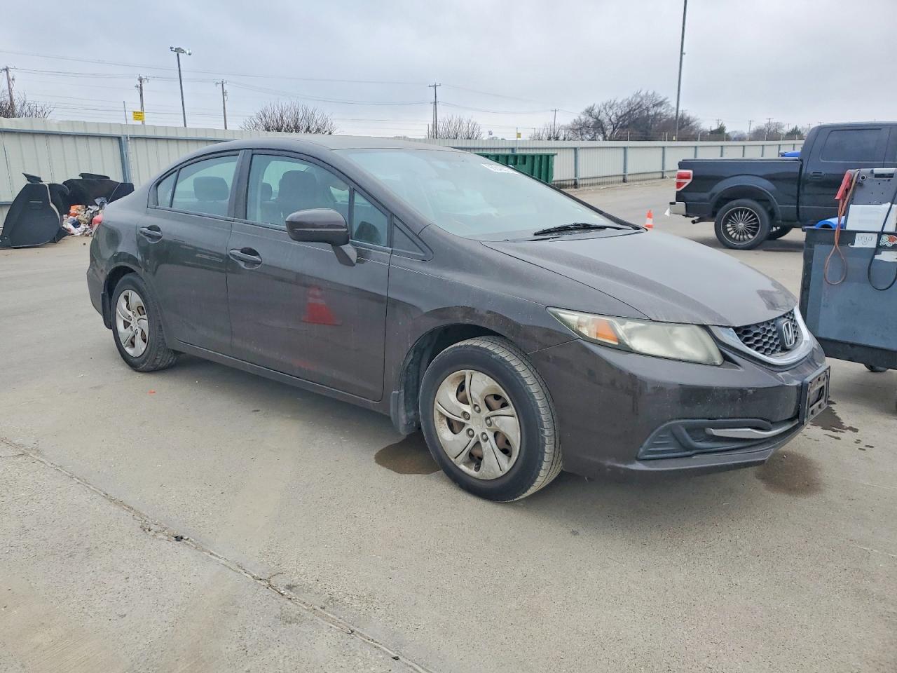 2014 HONDA CIVIC LX photo 4