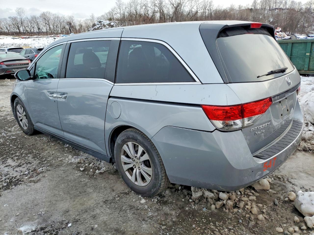2016 HONDA ODYSSEY EX photo 2