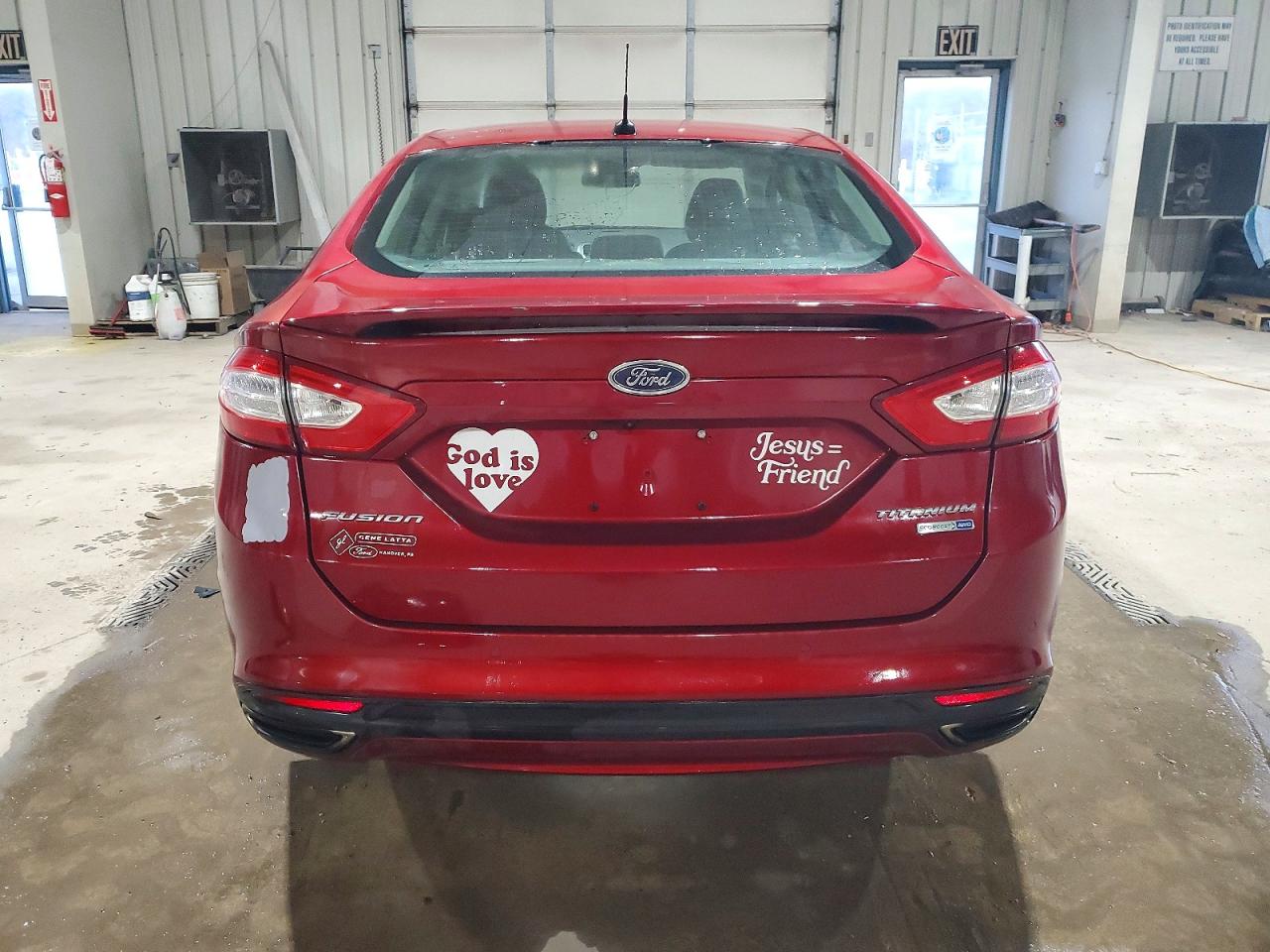 2014 FORD FUSION TITANIUM photo 6
