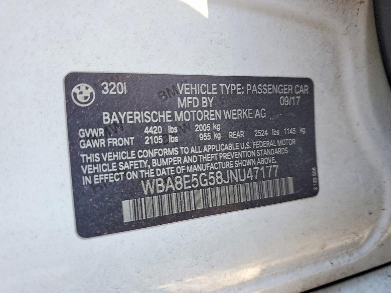 2018 BMW 320 XI photo 12
