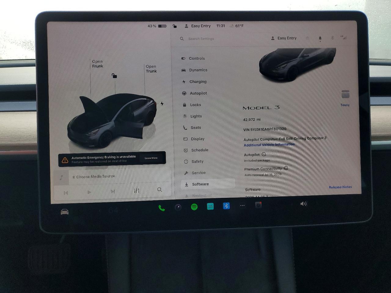 2023 TESLA MODEL 3 photo 9