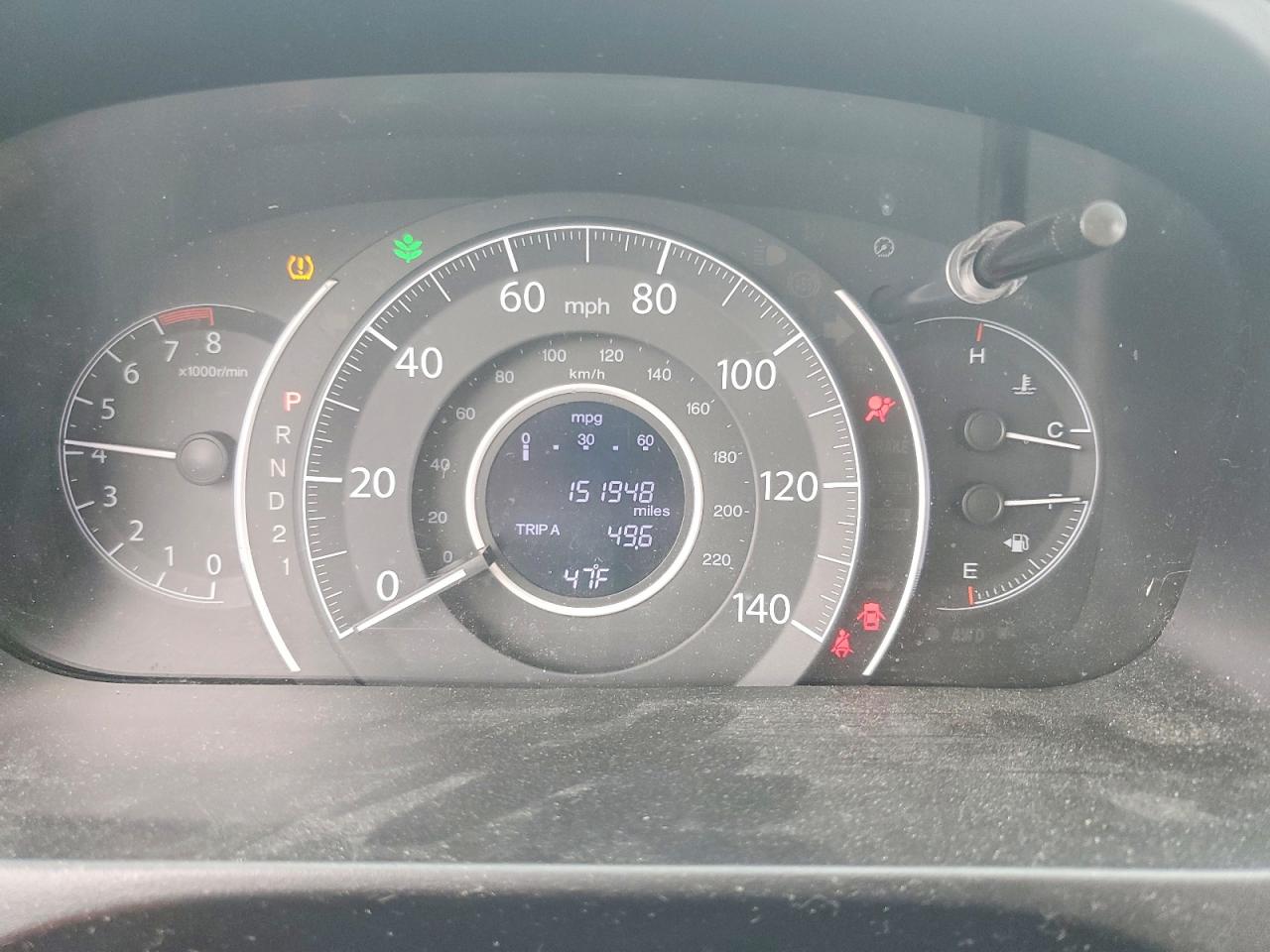 2014 HONDA CR-V EXL photo 9