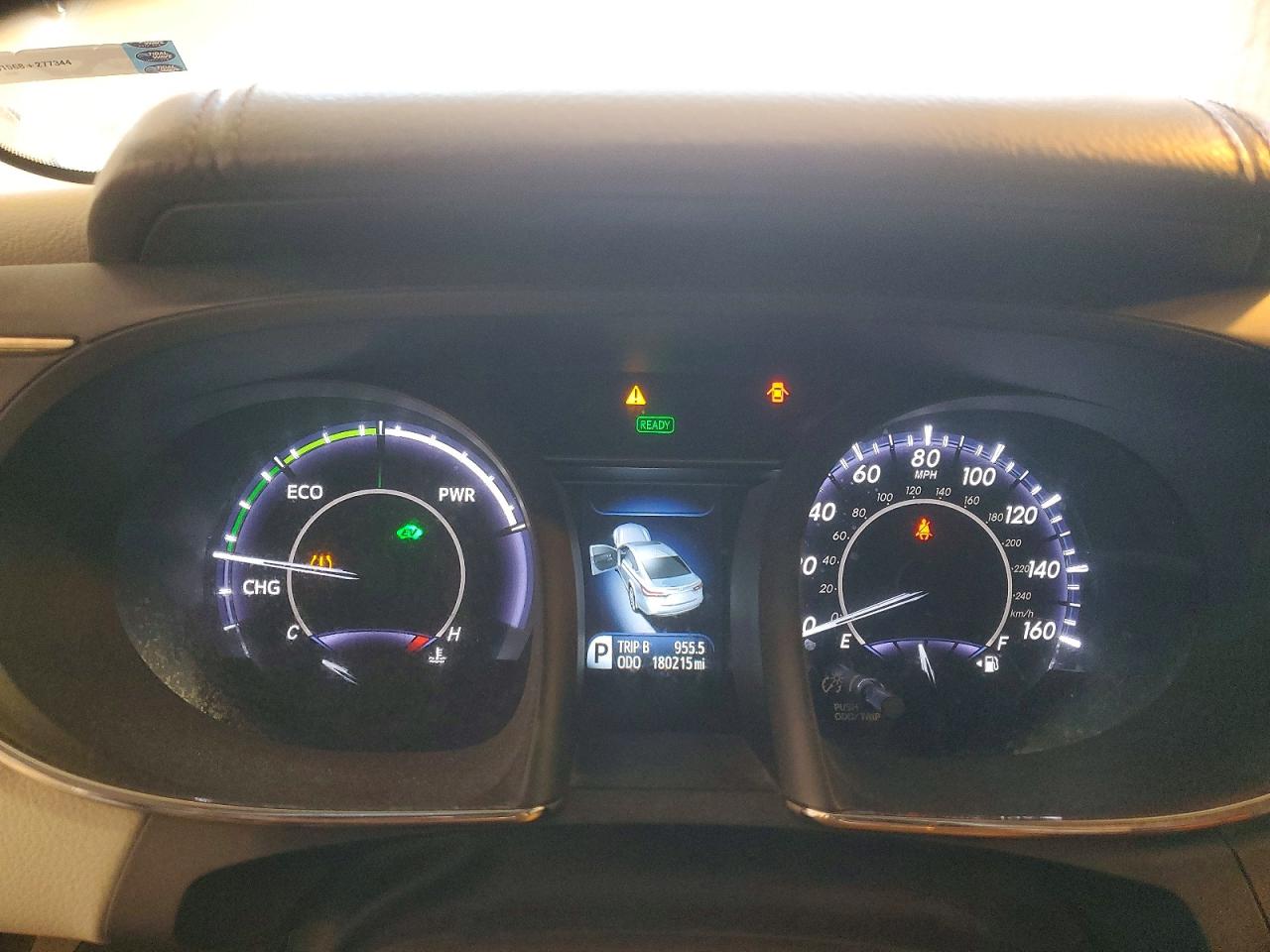2016 TOYOTA AVALON HYBRID photo 9