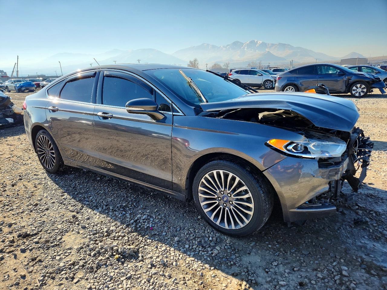 2017 FORD FUSION SE photo 4