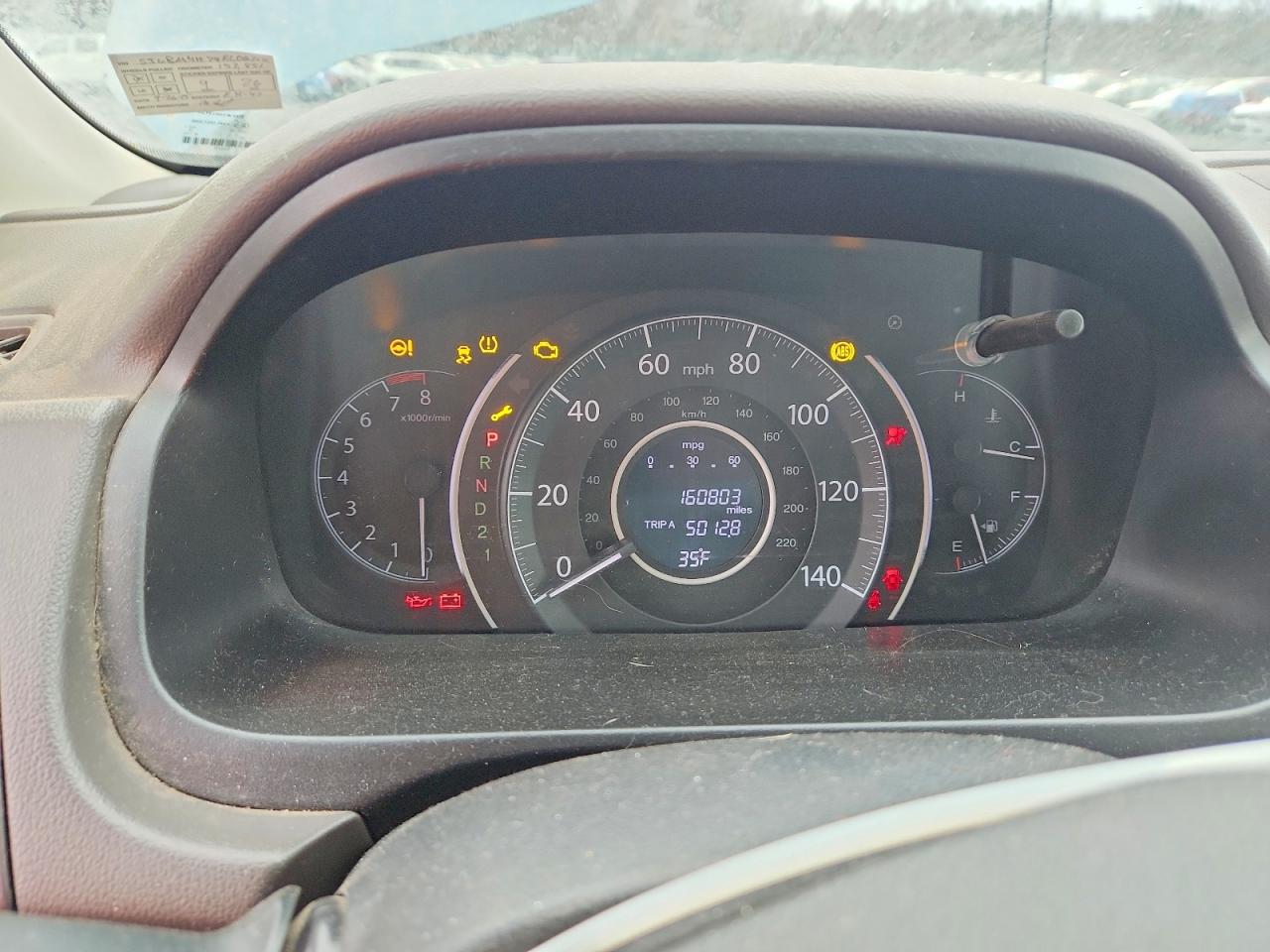 2014 HONDA CR-V EXL photo 9