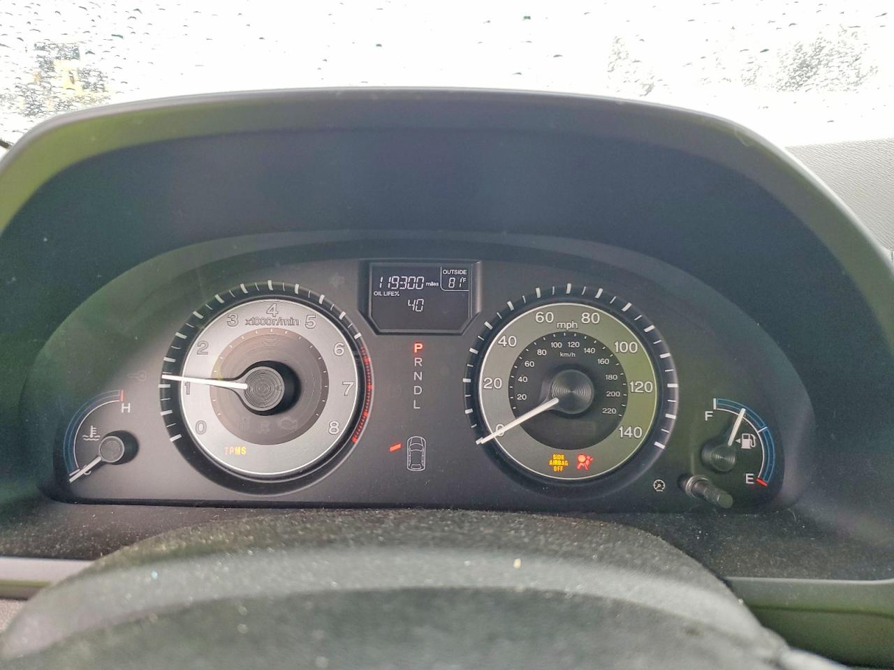 2012 HONDA ODYSSEY EXL photo 9