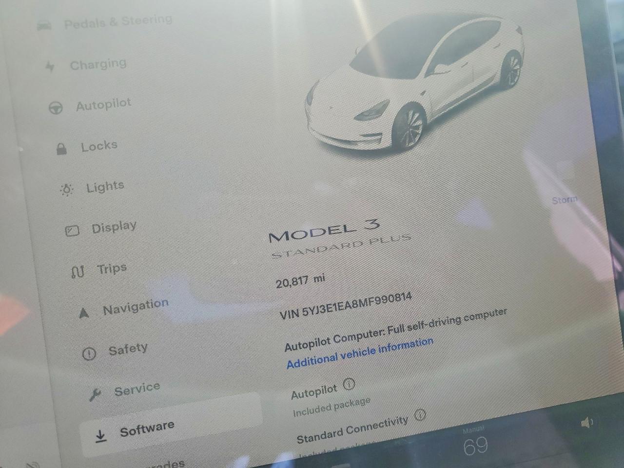 2021 TESLA MODEL 3 photo 9