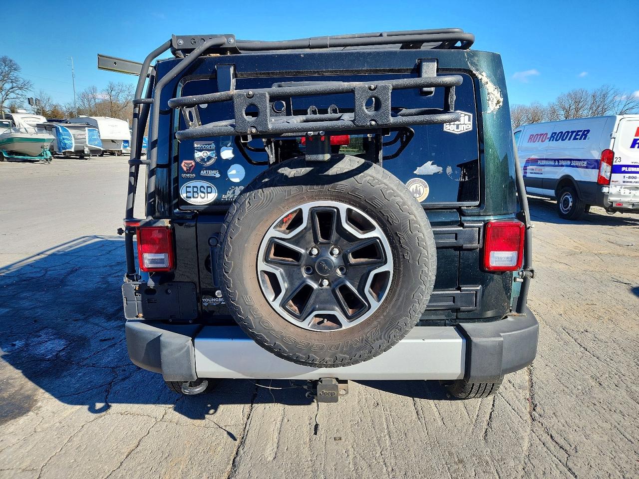2012 JEEP WRANGLER UNLIMITED SAHARA photo 6