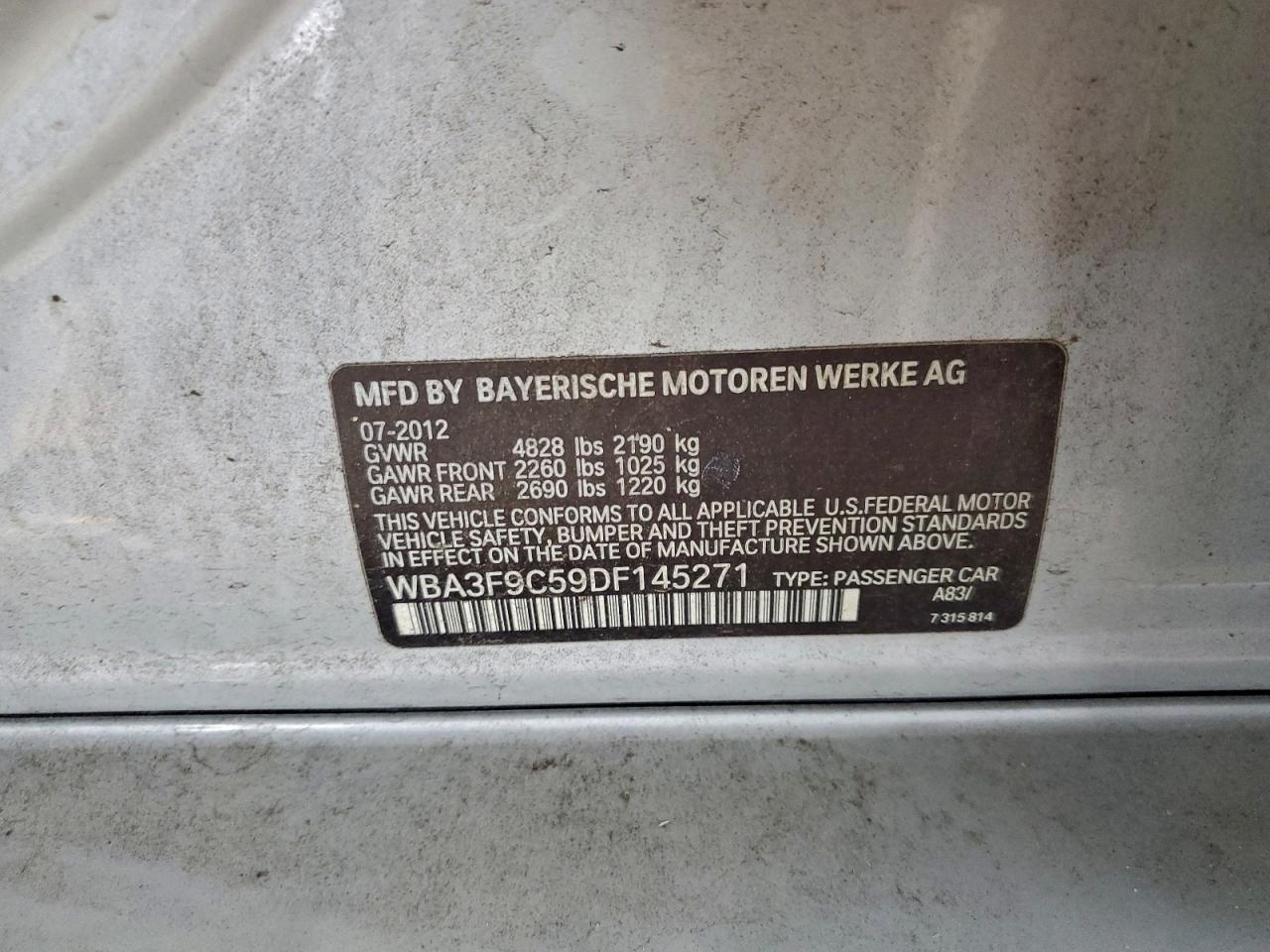 2013 BMW ACTIVEHYBRID 3 photo 12