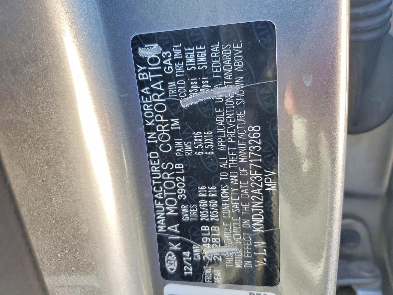 2015 KIA SOUL photo 12