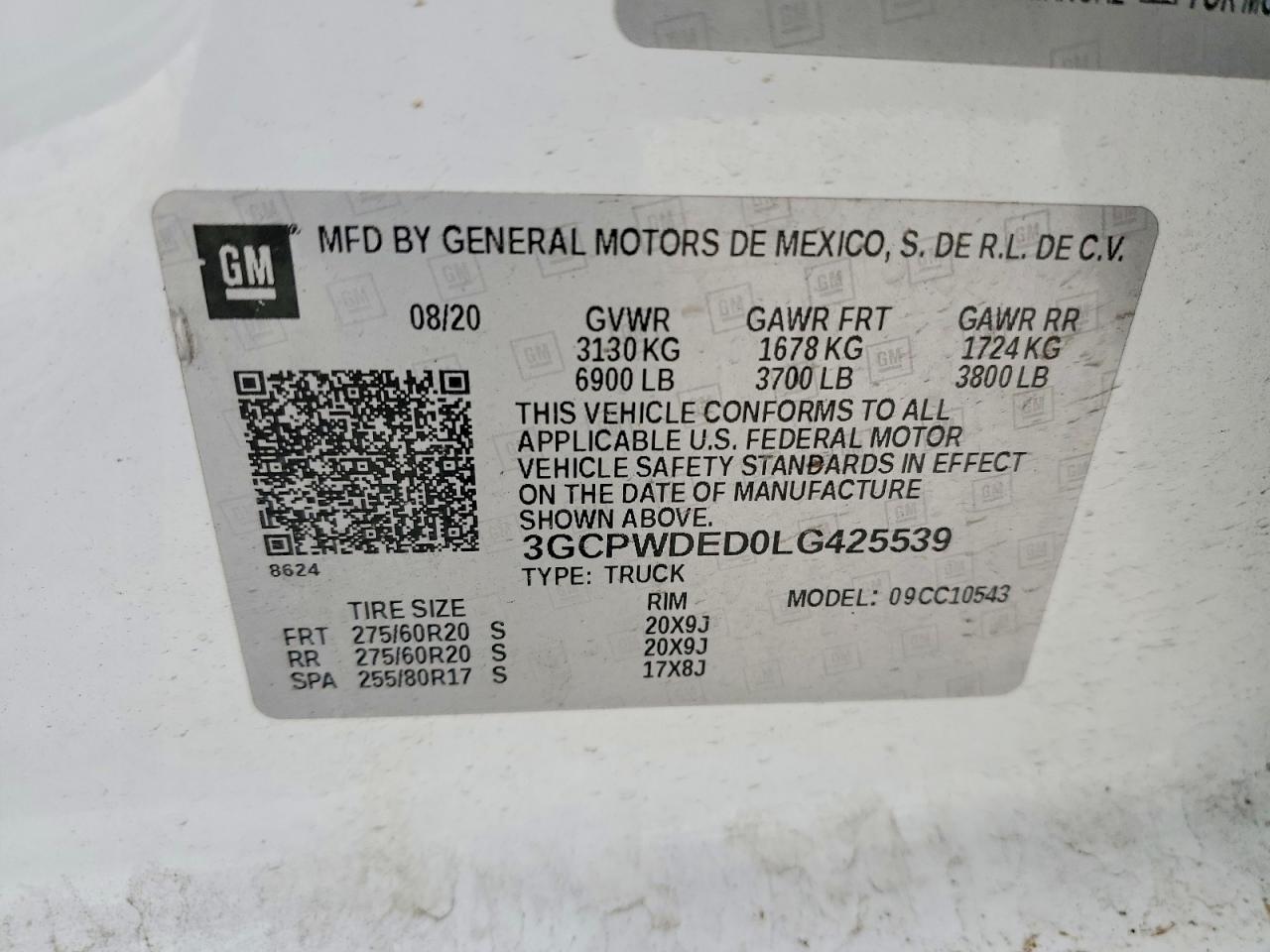 2020 CHEVROLET SILVERADO C1500 RST photo 12