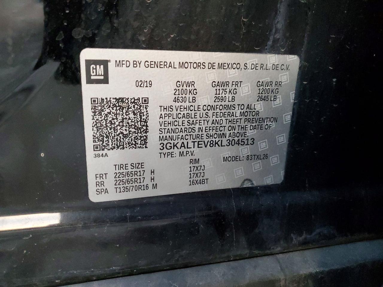 2019 GMC TERRAIN SLE photo 12