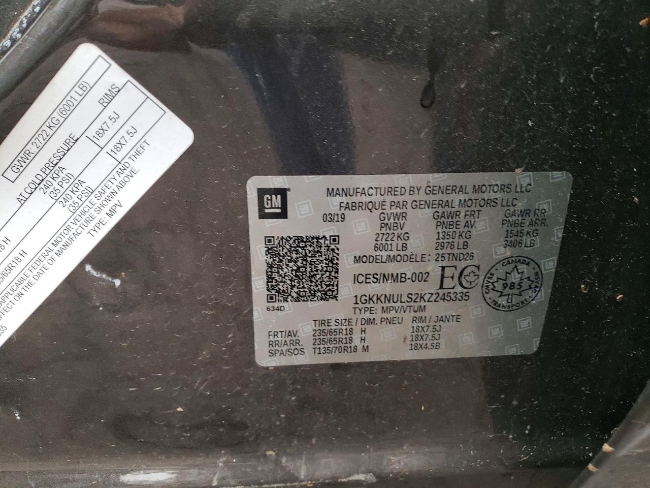 2019 GMC ACADIA SLT-1 photo 12