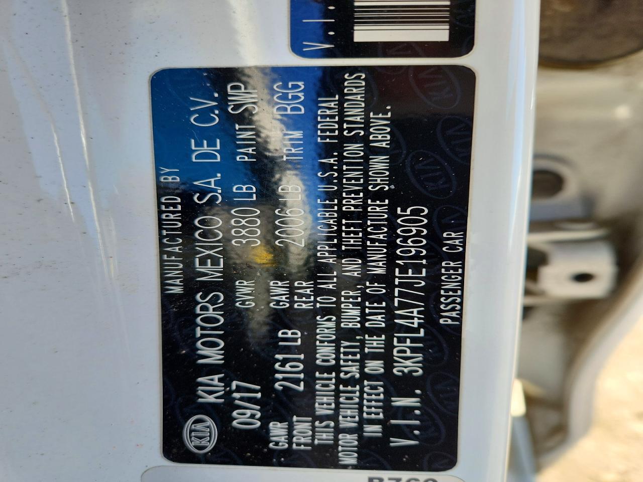 2018 KIA FORTE LX photo 12