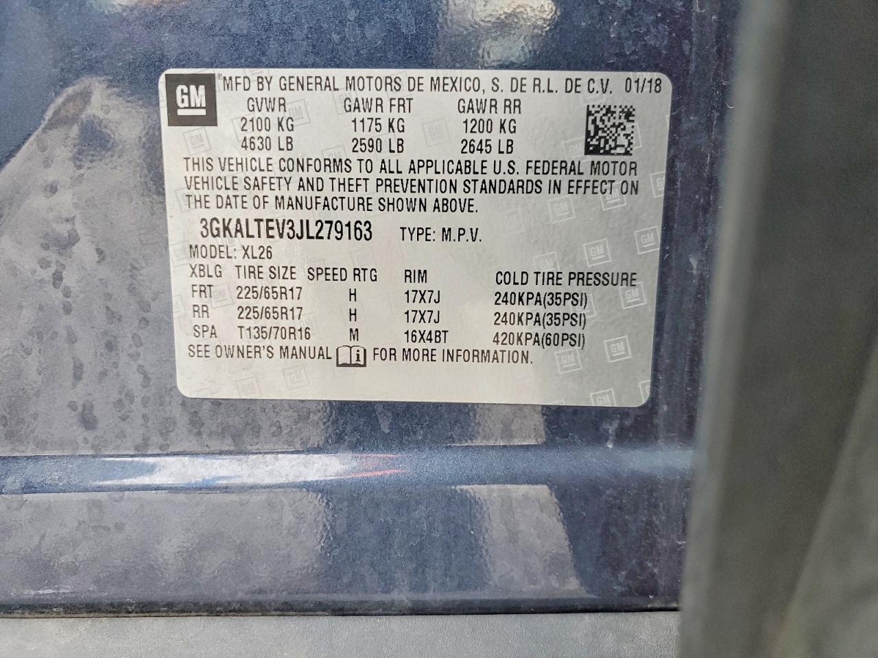 2018 GMC TERRAIN SLE photo 13