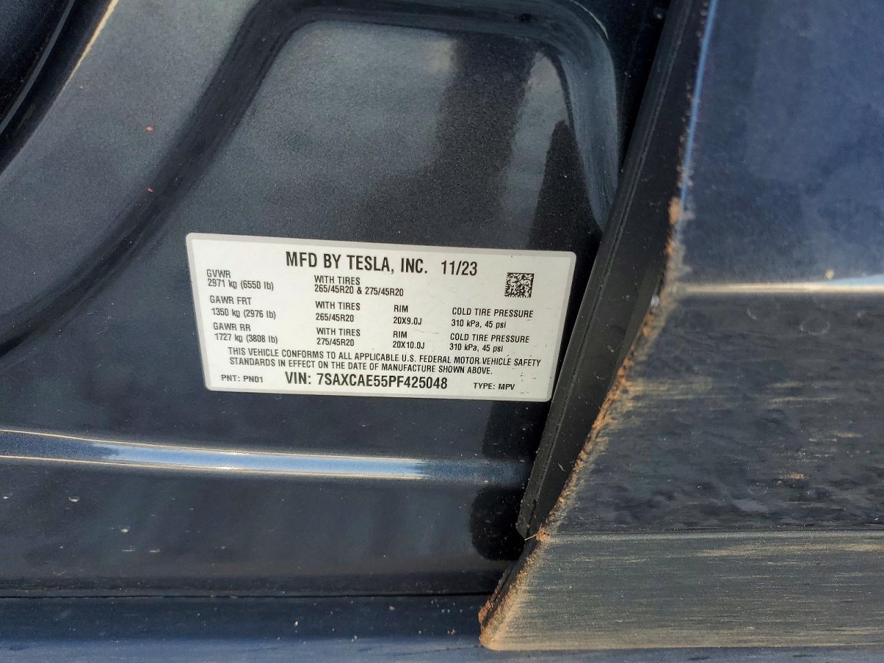 2023 TESLA MODEL X photo 12