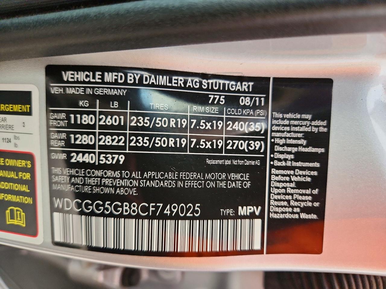 2012 MERCEDES-BENZ GLK 350 photo 13
