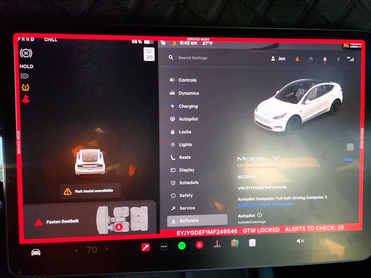 2021 TESLA MODEL Y photo 9